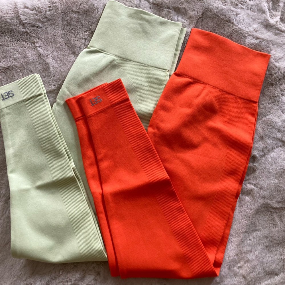 Set active seamless leggings